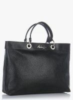 Hidesign Anna 01 Black Leather Large Tote Bag