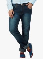 High Star Blue Mid Rise Slim Fit Jeans