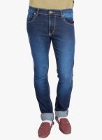 High Star Washed Blue Slim Fit Jeans