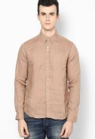 Jack & Jones Beige Casual Shirt