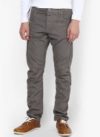 Jack & Jones Gray Solids Slim Fit Jeans