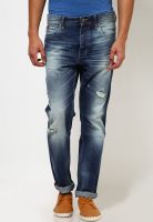 Jack & Jones Nick Vintage - Sc 006 Blue Regular Fit Jeans Jack & Jones Nick Vintage - Sc 006 Blue Regular Fit Jeans