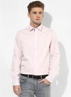 Jack & Jones Pink Slim Fit Casual Shirt