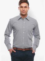 Jogur Blue Check Regular Fit Casual Shirt