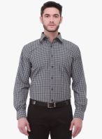 Jogur Checked Green Casual Shirt