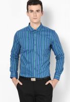 John Miller Green/Blue Formal Shirt John Miller Green/Blue Formal Shirt