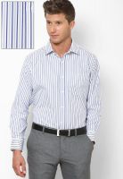 John Miller Navy Blue Formal Shirt
