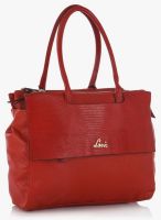 Lavie Palmchat 3C Med Red Satchel Bag