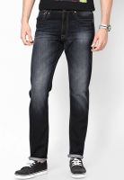 Lee Black Regular Fit Jeans (Macky)