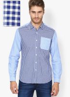 Lee Blue Casual Shirt