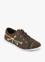 MB Collection Brown Casual Sneakers