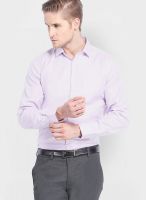 Mark Taylor Purple Slim Fit Formal Shirt