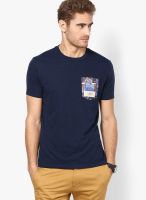 NBA Kevin Durant Thunder Navy Blue Round Neck T-Shirt