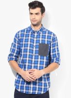 Nautica Blue Casual Shirt