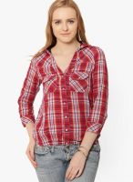 Oxolloxo Red Printed Shirt