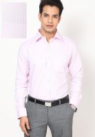 Park Avenue Pink Slim Fit Formal Shirt