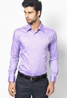 Park Avenue Purple Slim Fit Formal Shirt