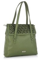 Peperone Green Handbag