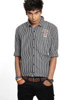 Probase Black Casual Shirts