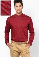 Raymond Maroon Formal Shirt (Contemporary Fit)