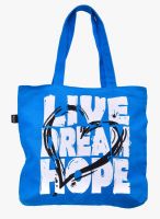 Rigo Blue Canvas Handbag