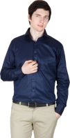 Robin Rider Men's Printed Casual Blue, Black Shirt