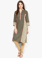 Shree Cream Embroidered Kurta