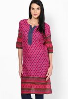 Shree Pink Printed Kurta