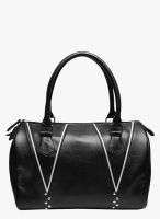 Sparkle Street Black Metal Handbag