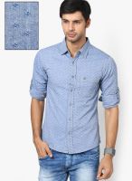 Spykar Blue Casual Shirt