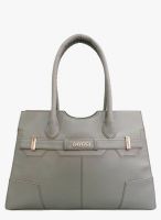 Toteteca Bag Works Grey Polyurethane (Pu) Handbag