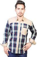 Trendster Men's Checkered Casual Multicolor Shirt
