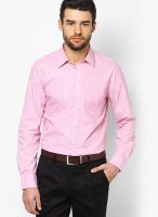 Turtle Solid Pink Formal Shirt