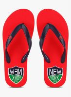 United Colors of Benetton Red Flip Flops