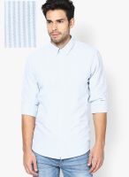 VOI Blue Casual Shirt