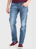 Wrangler Light Blue Regular Fit Jeans (Rockville)