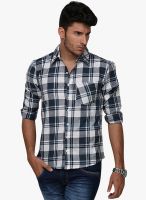 Yepme Blue Regular Fit Casual Shirt