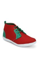 Z Collection Red Lifestyle Shoes