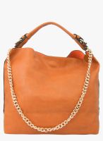 20dresses Orange Polyurethane (Pu) Sling Bag