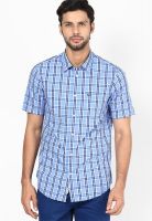 Arrow Sports Blue Slim Fit Casual Shirt