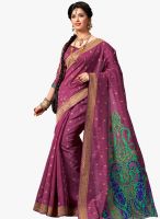 Bhelpuri Magenta Printed Saree