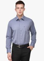 Canary London Blue Slim Fit Formal Shirt