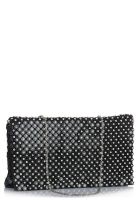 Cappuccino Black Party Clutch