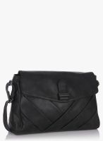 Caprese Gracia Black Sling Bag