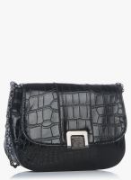 Code by Lifestyle Black Sling Bag
