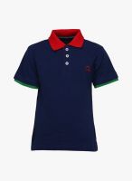 Cool Quotient Blue Polo T-Shirt