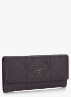 Da Milano Purple Leather Wallet