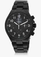 Fossil Ch2904 Black/Black Chronograph Watch