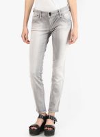 Gas Grey Washed Jeans