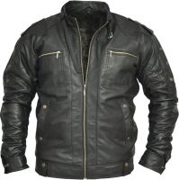 Glam Kills Full Sleeve Solid Men's Motorcycle Jacket